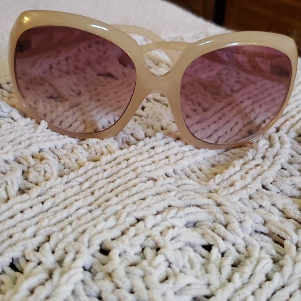 Sunglasses Forever 21(Oversized) Clear/pink